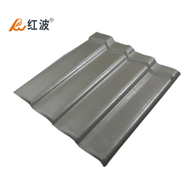 Laminated resin tile