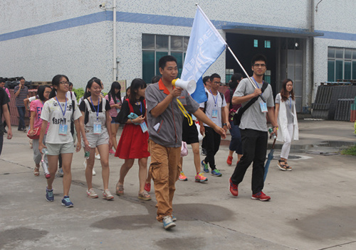 【公司新闻】“三水区2016年暑期在校大学生就业体验营”之红波站