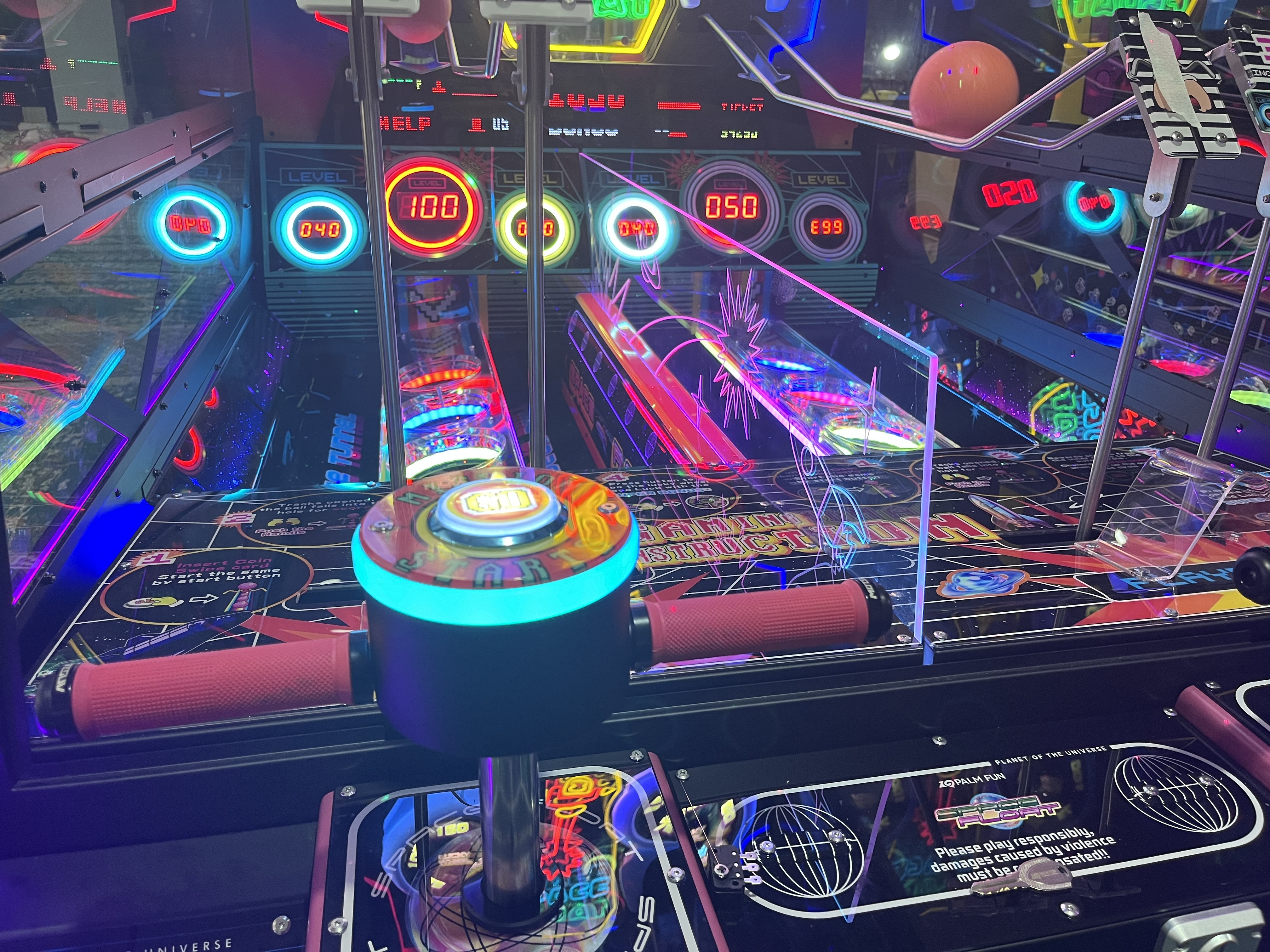 Space Adventure Ticket Redemption Machine