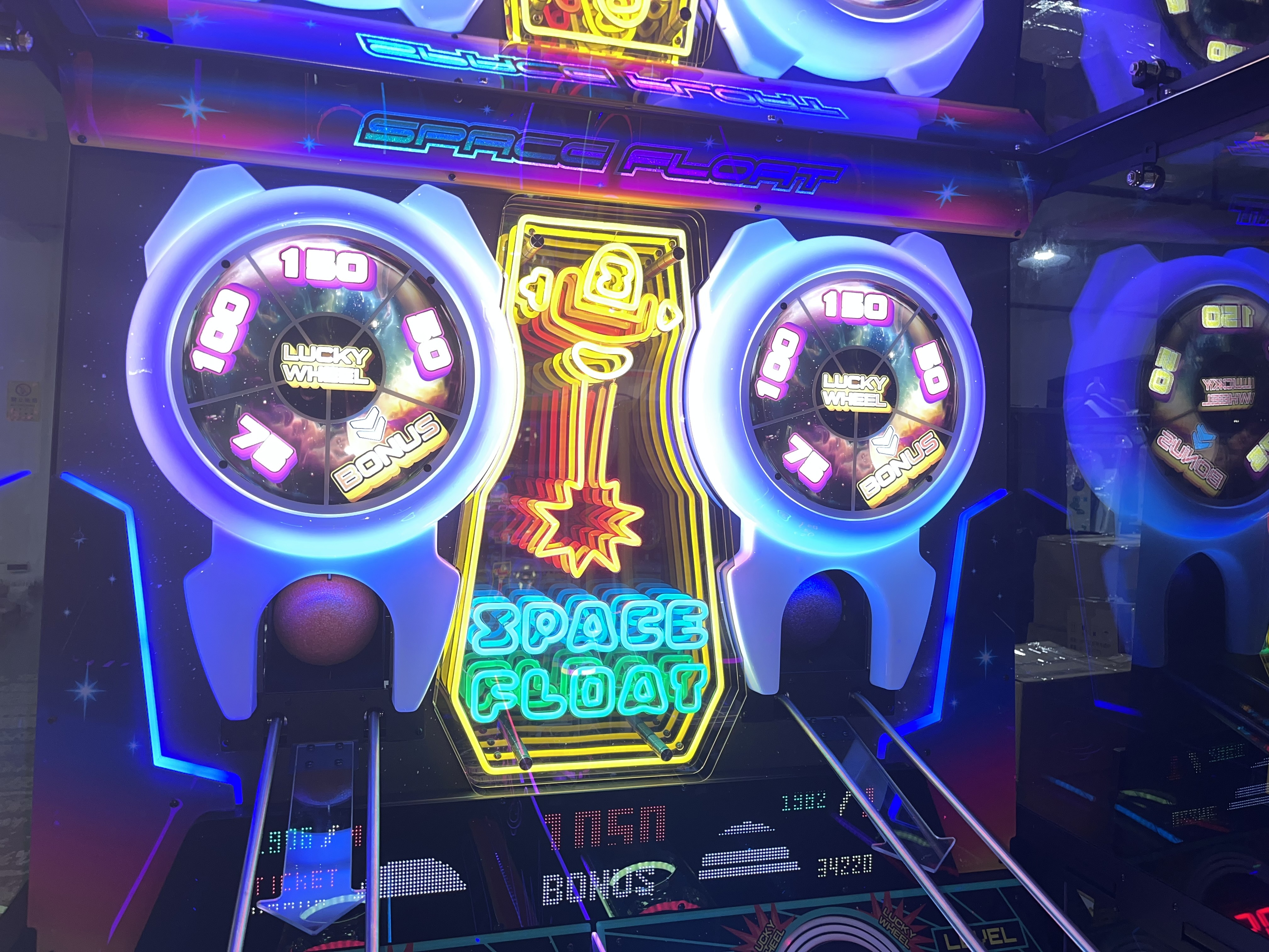 Space Adventure Ticket Redemption Machine