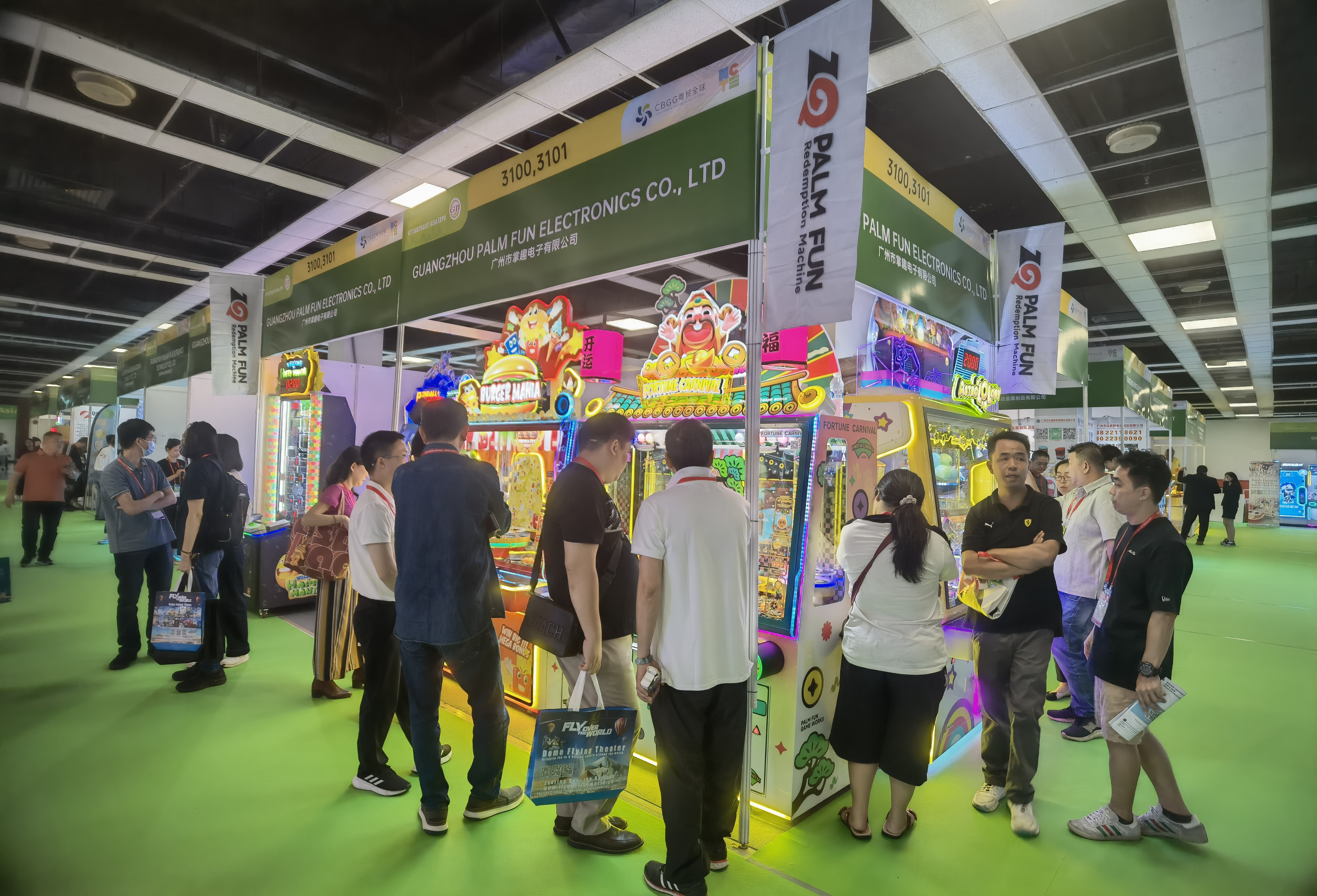 Palm Fun became the highlight of the entire exhibition at the 2025 GTI Southeast Asia Expo