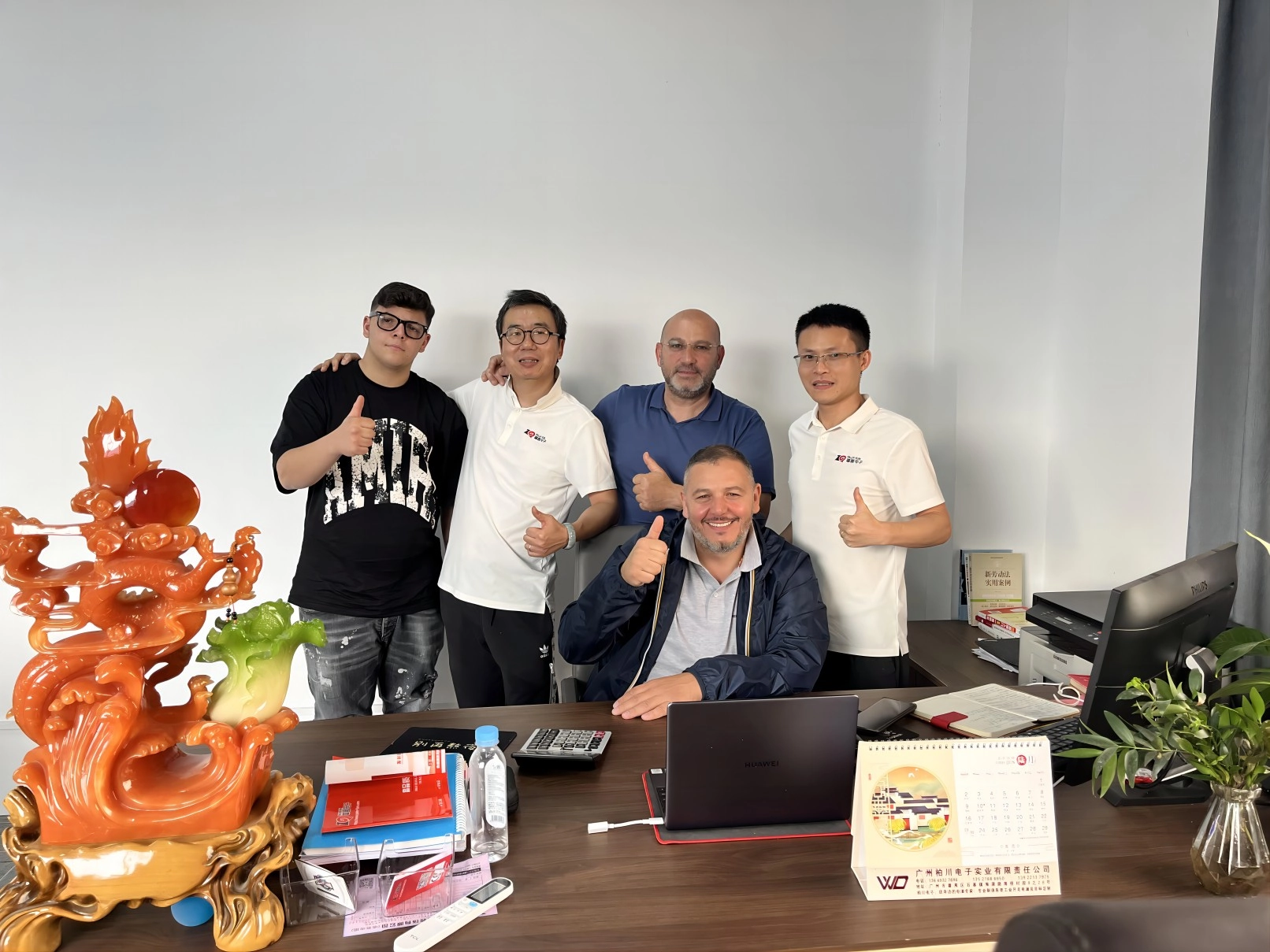 A happy cooperation