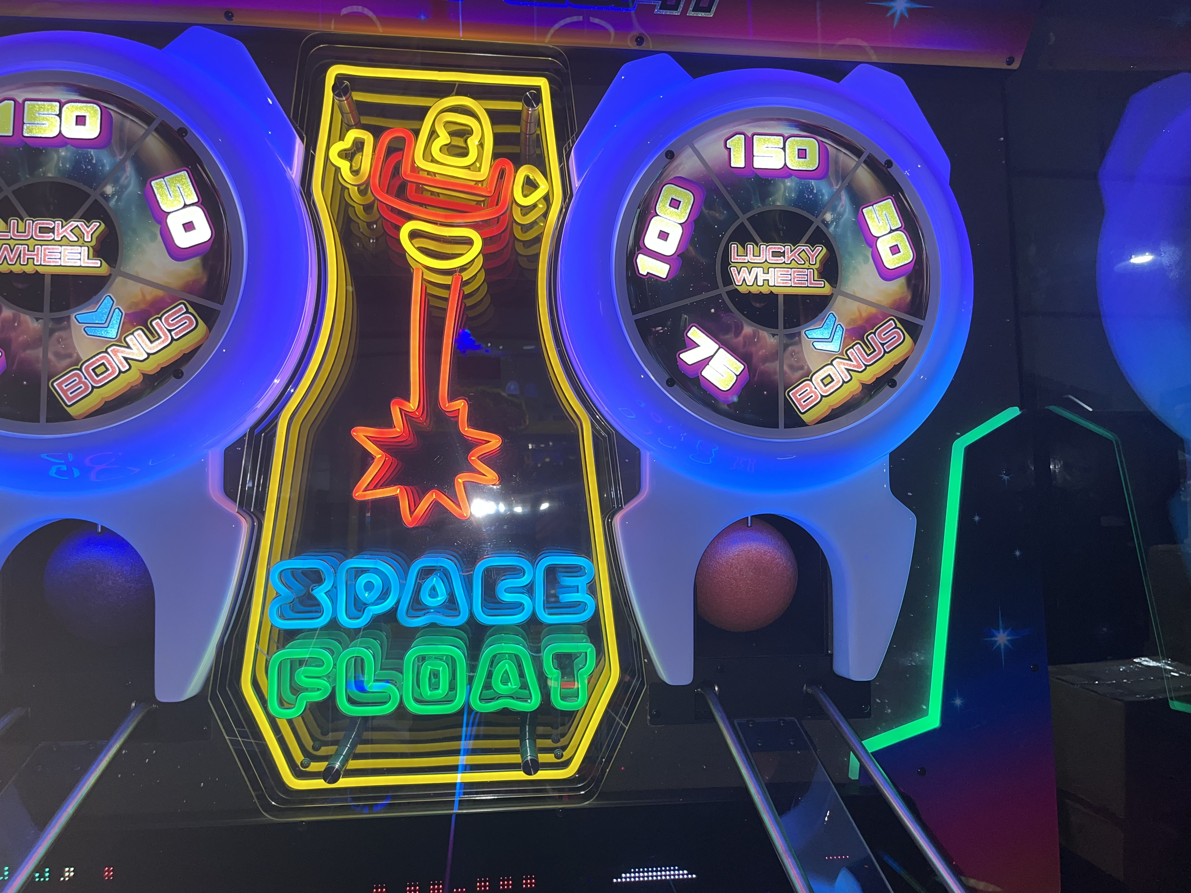 Space Adventure Ticket Redemption Machine