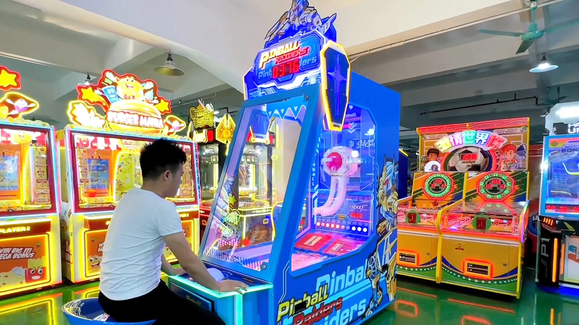 Top 10 coin operated arcade games manufacturer brands in USA