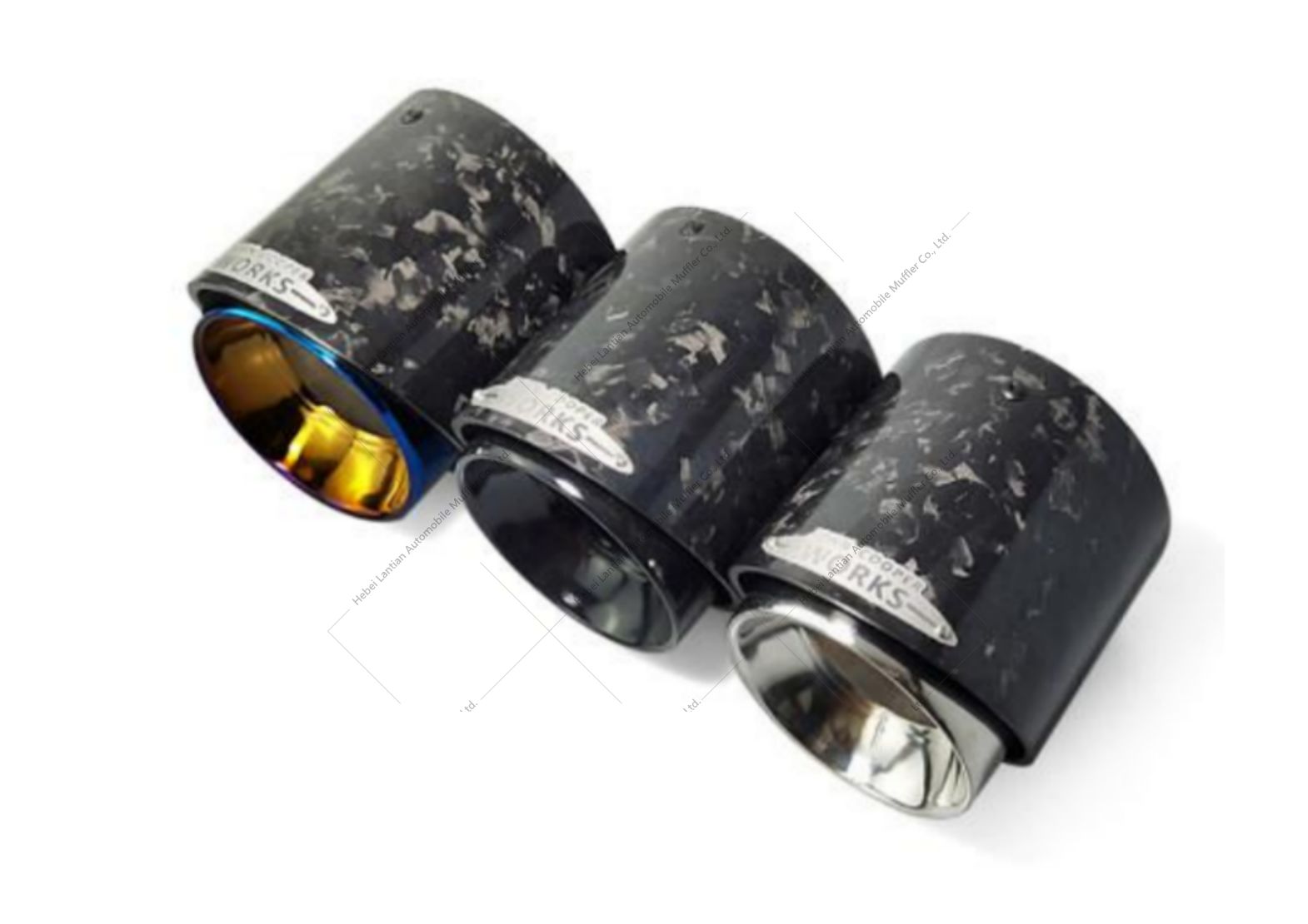 ETX01-016 Forged Carbon fiber Exhaust tip