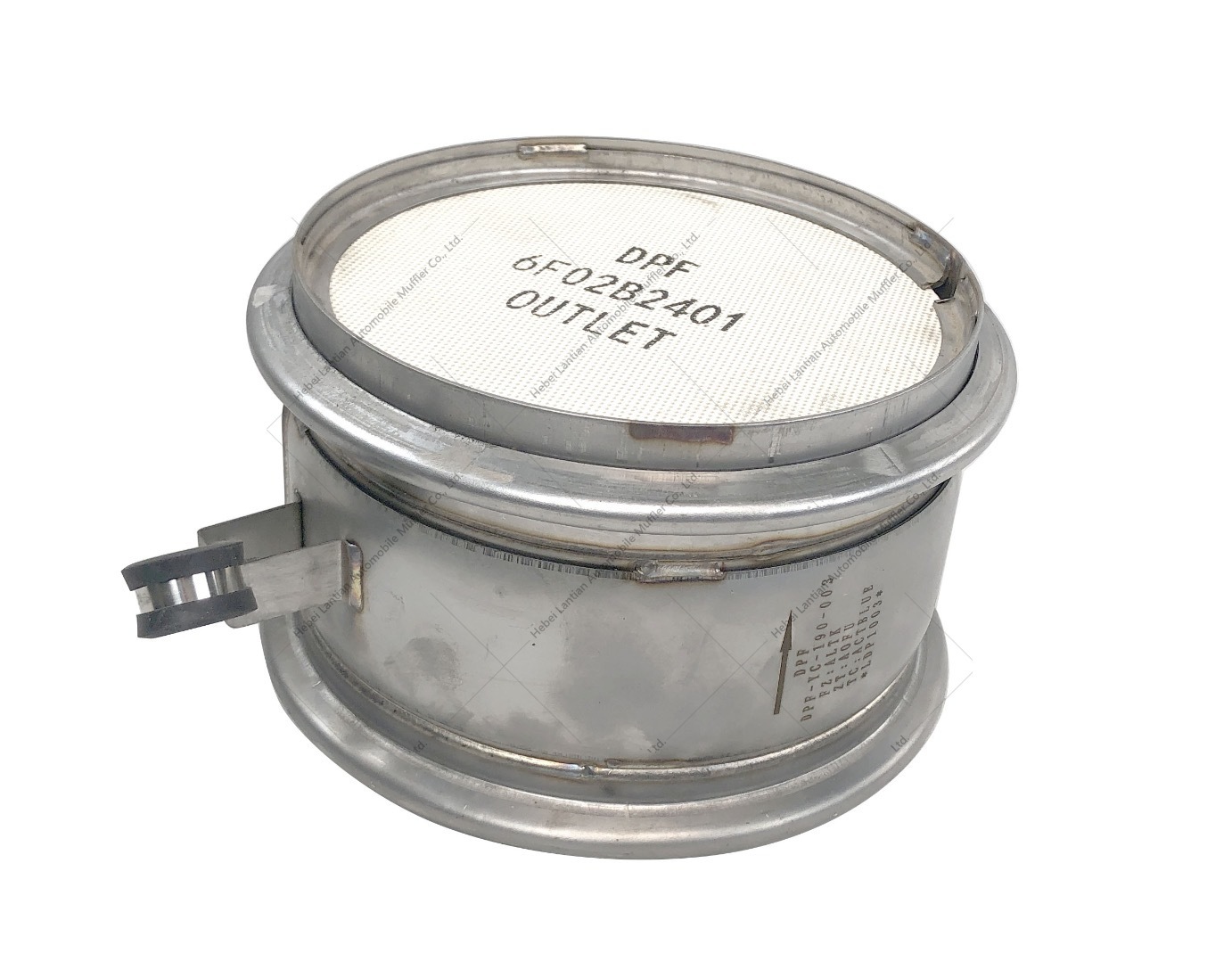 适用于玉柴发动机的产品 DPF-YC-190-003