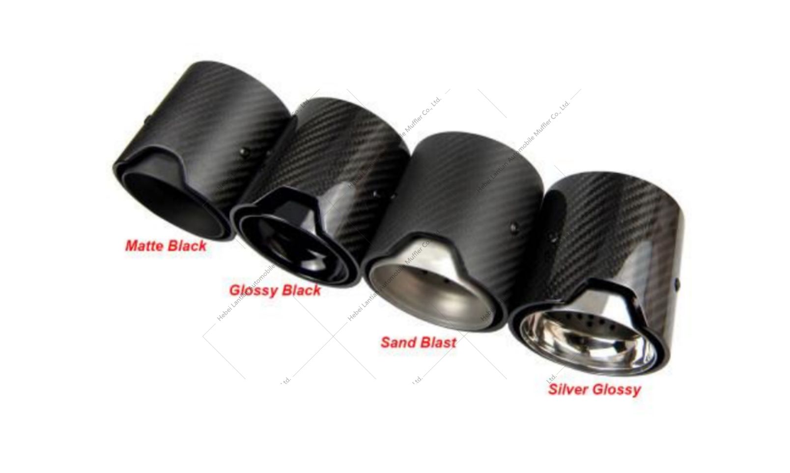 ETX01-013 Carbon fiber Exhaust tip