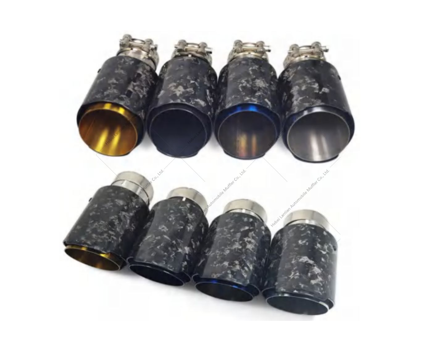 ETX01-004 Forged Carbon fiber Exhaust tip