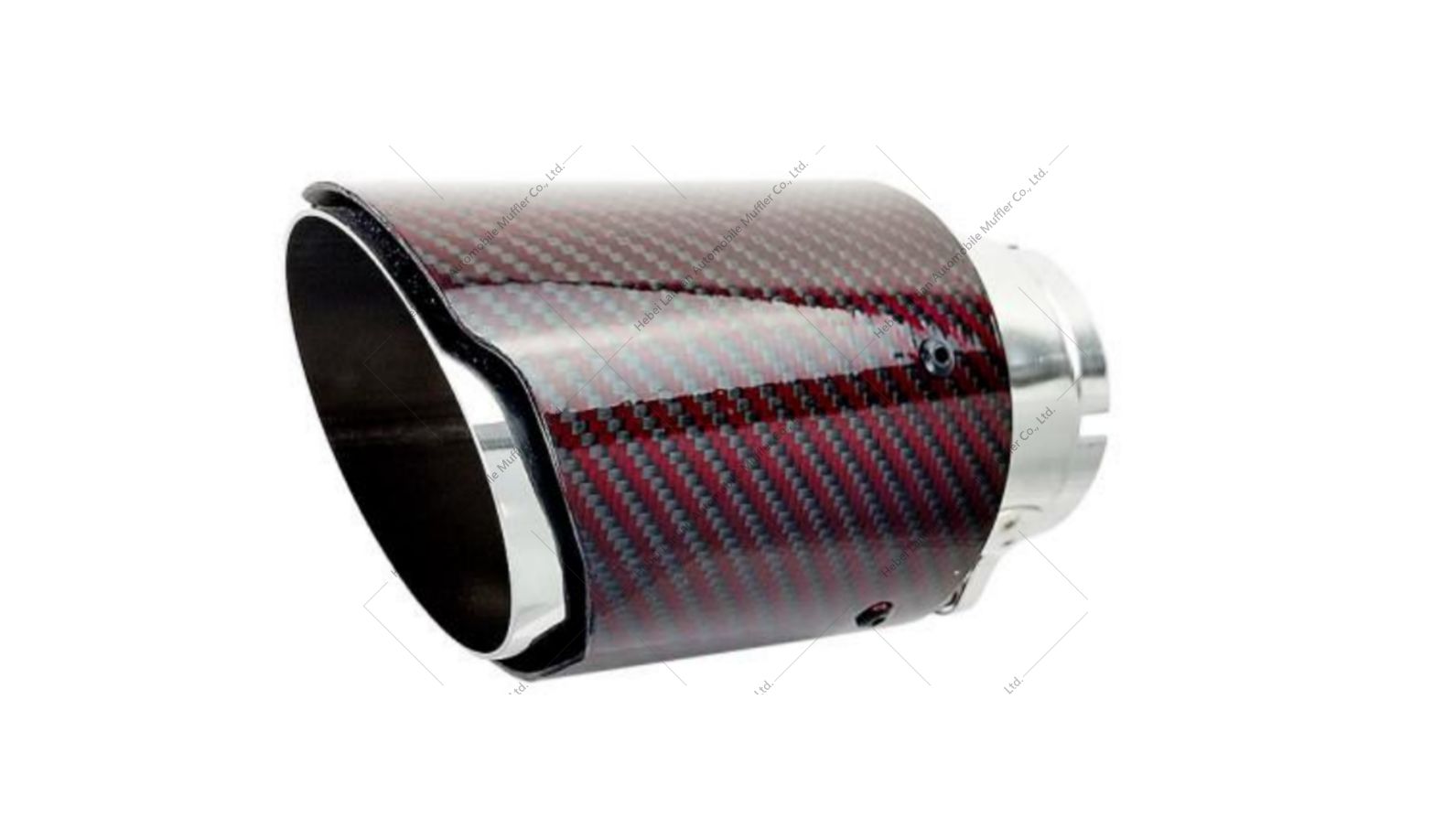 ETX01-006 Red Carbon fiber Exhaust tip