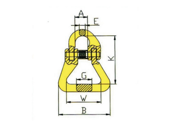 TH-001 G80 Special Double Ring Hook