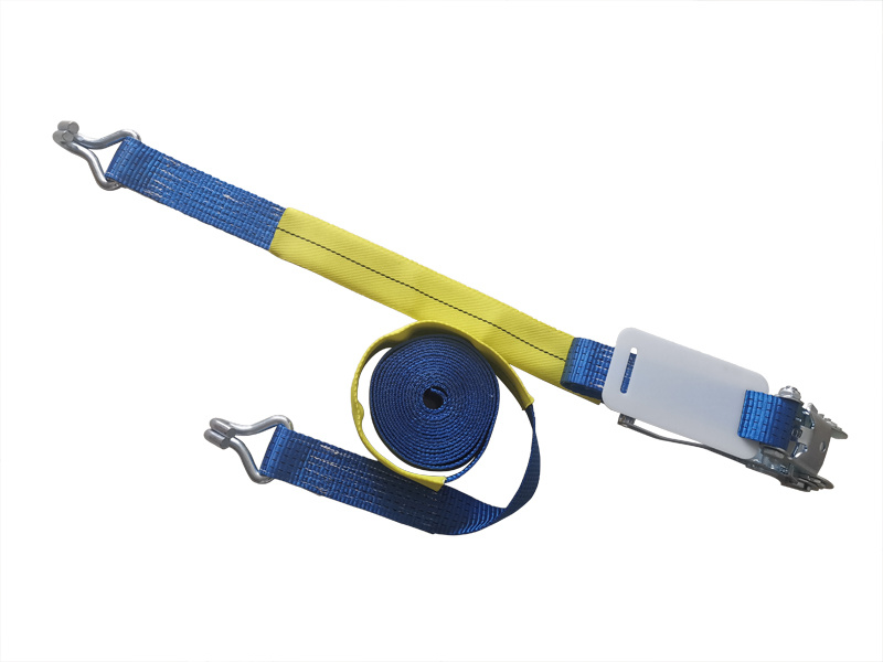 Blue sleeve double J hook