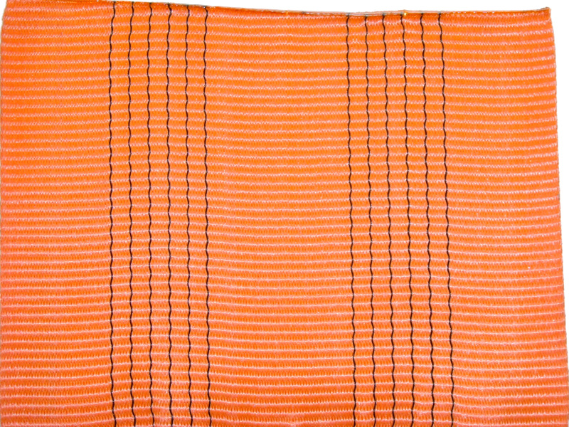 Synthetic fiber webbing