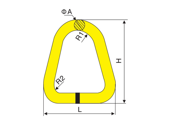 TH-139 G80 Triangle Ring