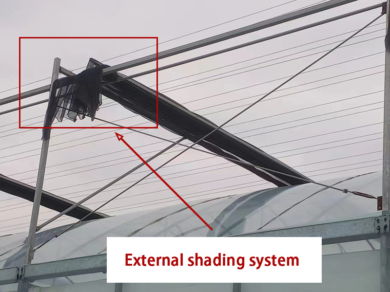 Inside and outside shading equipment