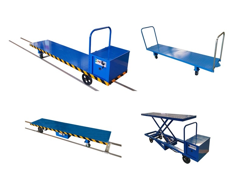 Greenhouse rail transport vehicle
