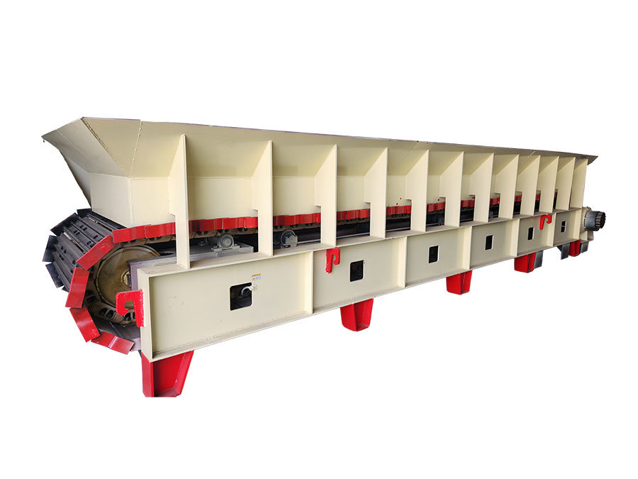 Flat chain feeder