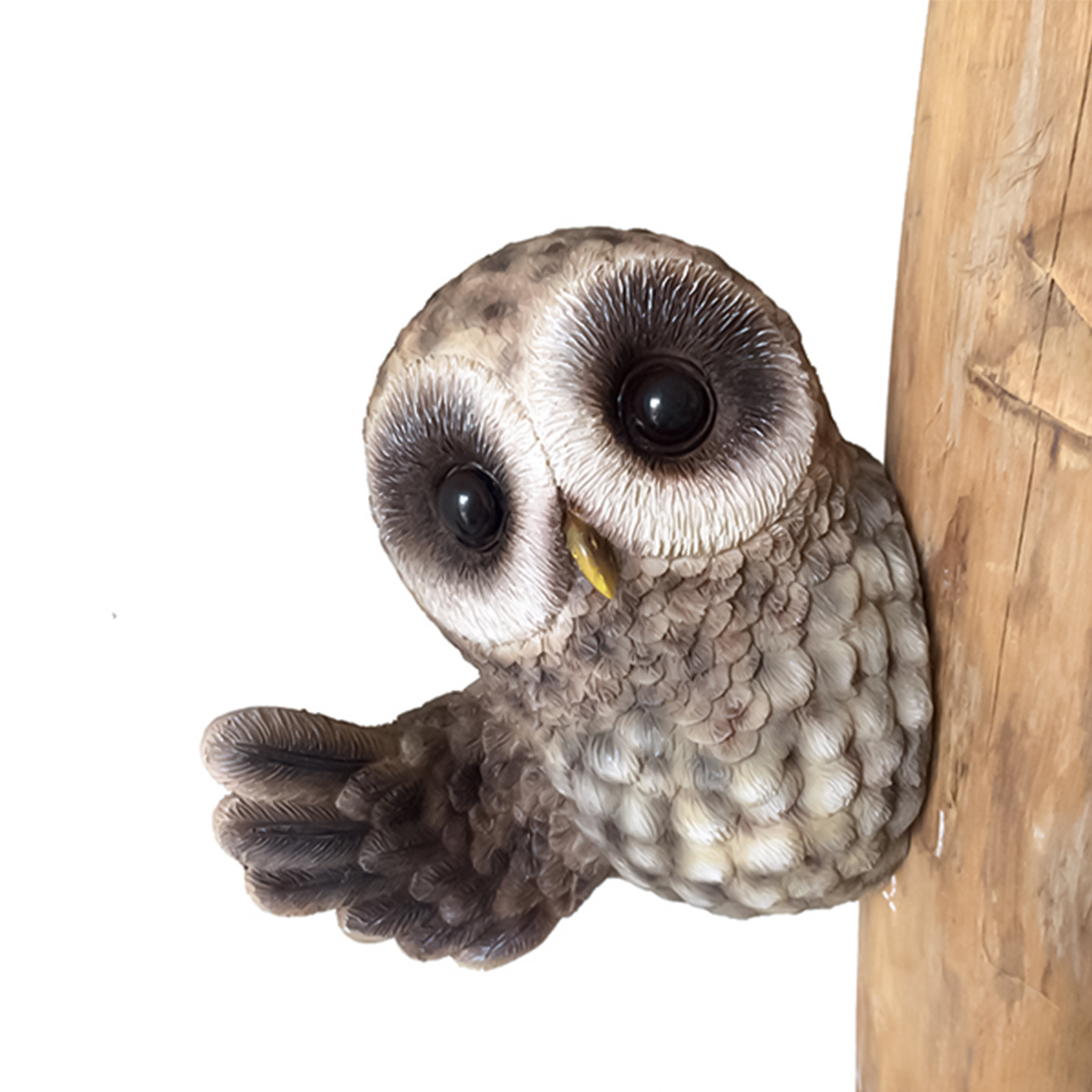 Garden ornaments OWL Garden Decor Tree Hugger Outdoor