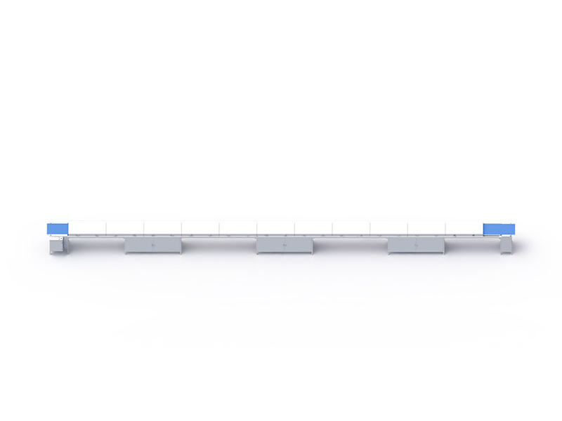 25-meter cold aisle