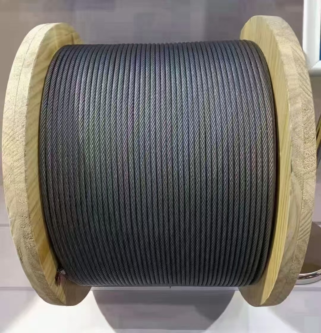 Steel wire ropes for elevators