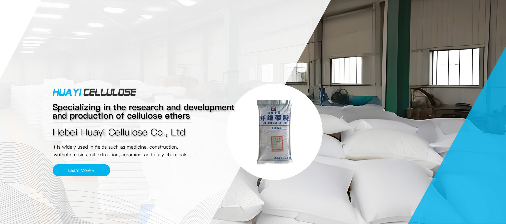 Professional research and production of cellulose ether