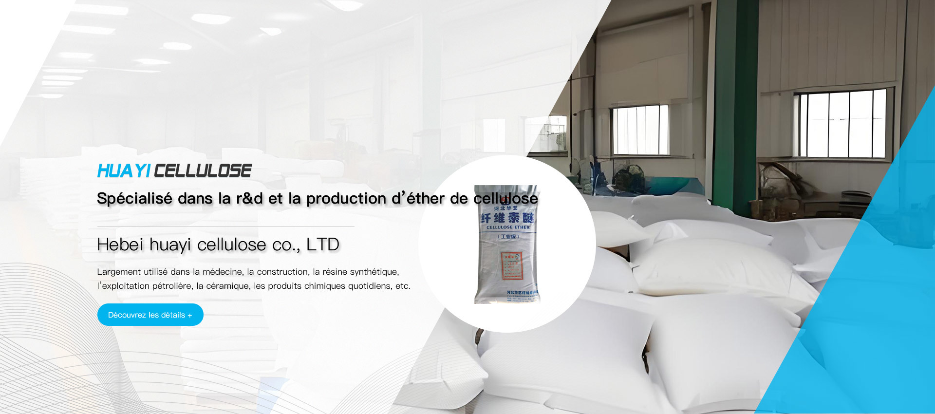 Recherche et développement professionnels et production d'éthers de cellulose
