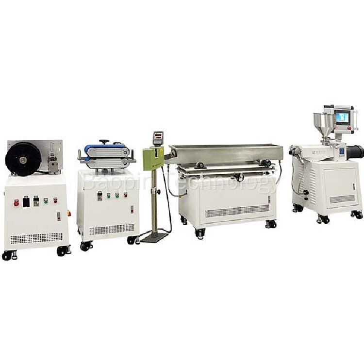 3D filament extrusion unit PLC program controlled single screw