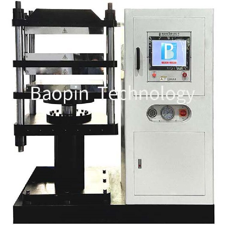 Lab hot plate vulcanizing for rubber and plastics