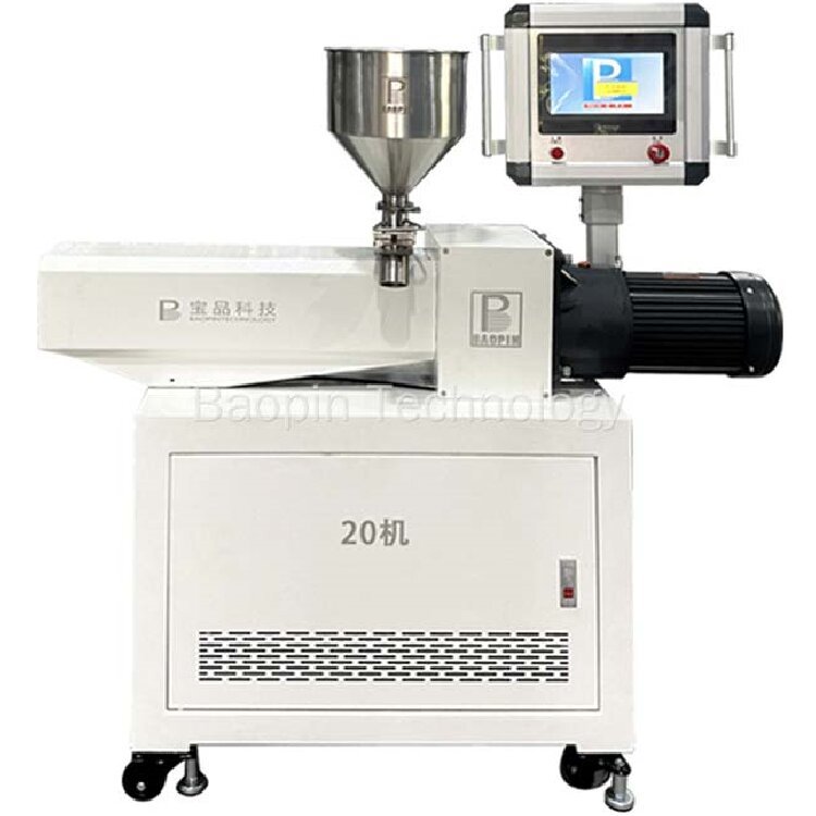 Single screw extruder PLC program controlled