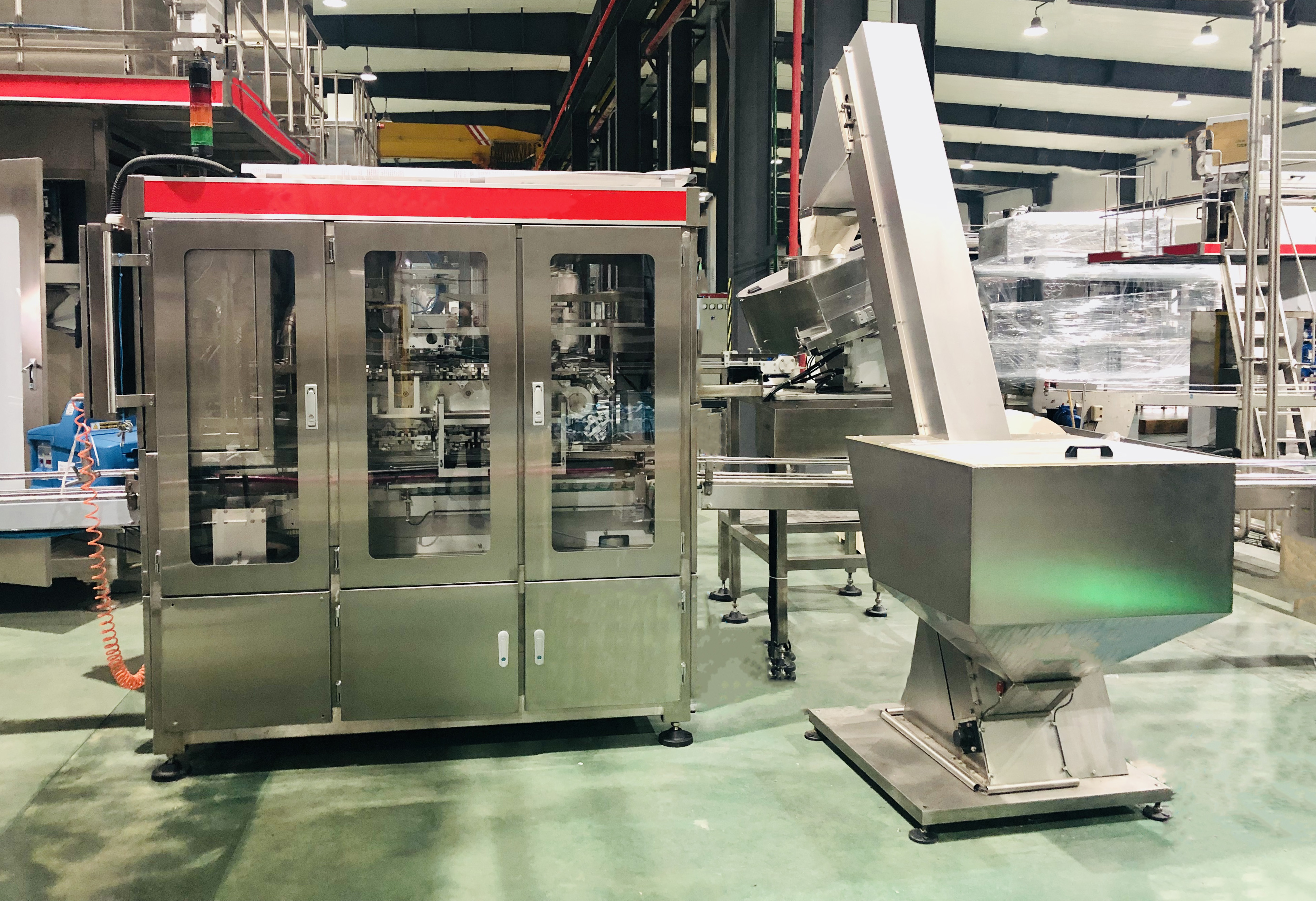New machine packing machine
