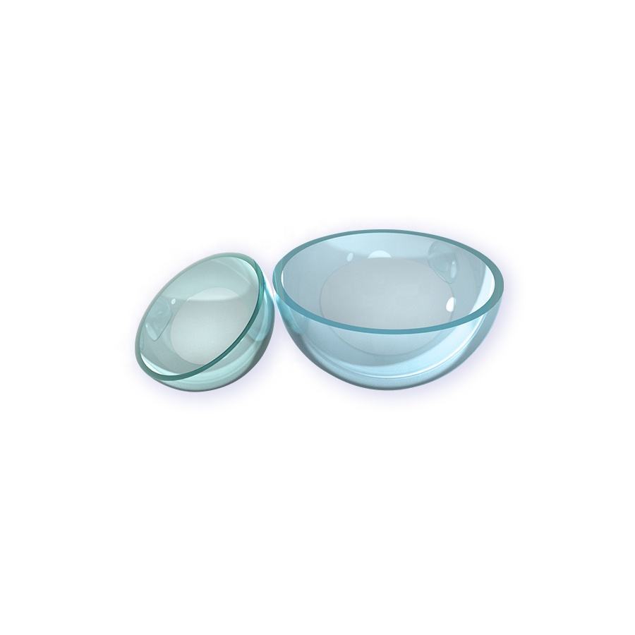 factory customize big size diameter 3.5 inch optical half ball K9 glass dome lens for subsea camera cover