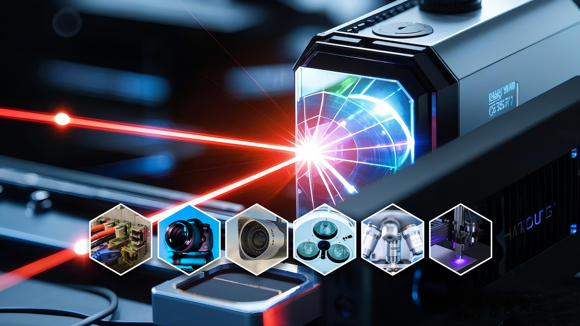 Our capabilities extend to the production of custom optical components