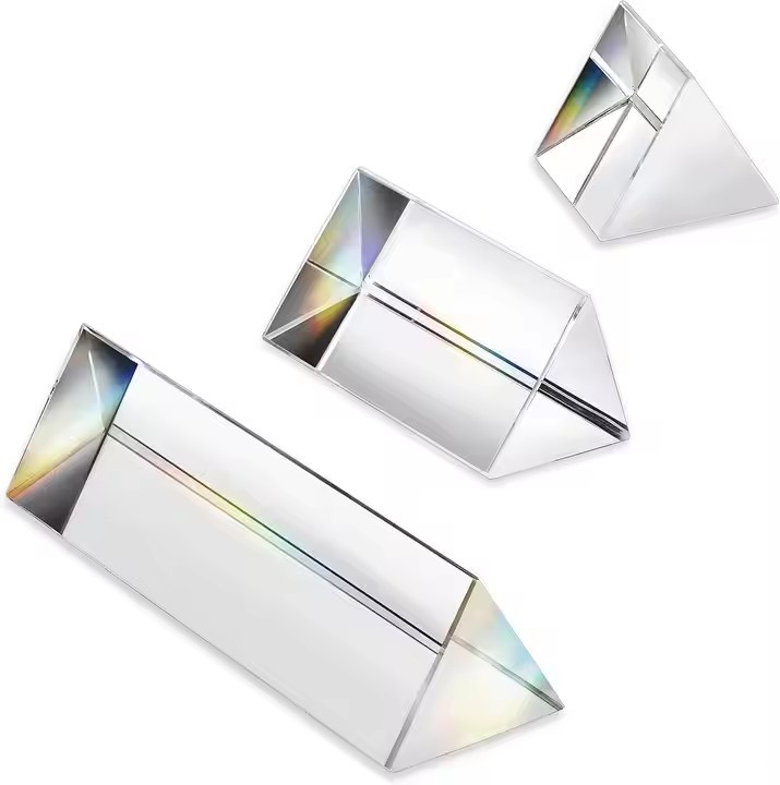 Factory Direct Sale 90 Degree Bk7/Fused Silica Right Angle Triangle Prism