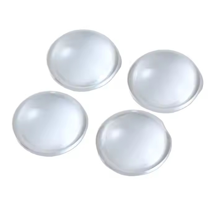 Customized Large Optical Spherical Dome Convex Lens 3-8mm Thickness Low Price
