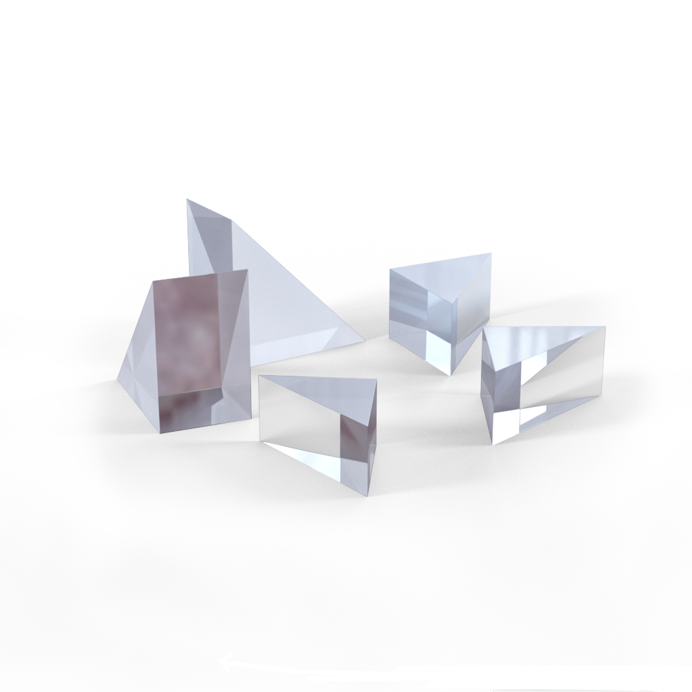 pforessional china manufacturer right angle high reflection 45 90 degree silver coating isosceles triangular prism