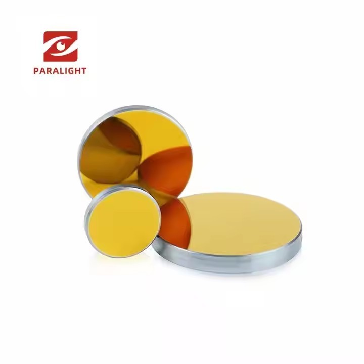 China Manufacturer Dia 25mm Optical Reflective Mirrors Co2 Laser Gold-coated Silicon Mirror for Laser Cutting Engraving Machine
