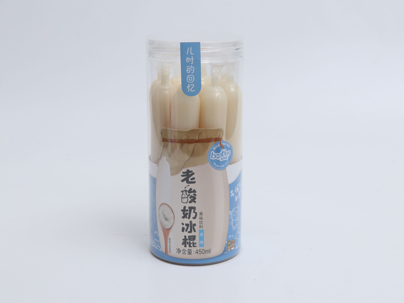 Old yogurt popsicles