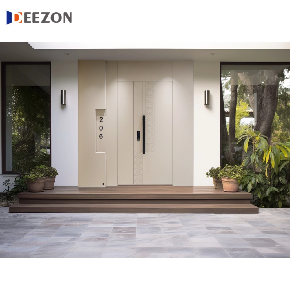 Modern Simple Style Aluminum Swing Open Entry Door pivot door