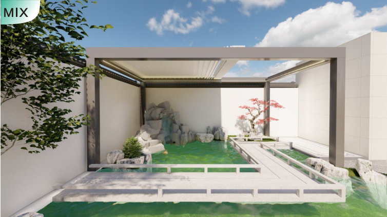 Sun Room Aluminum Winter Garden Solarium Sunroom Glass House
