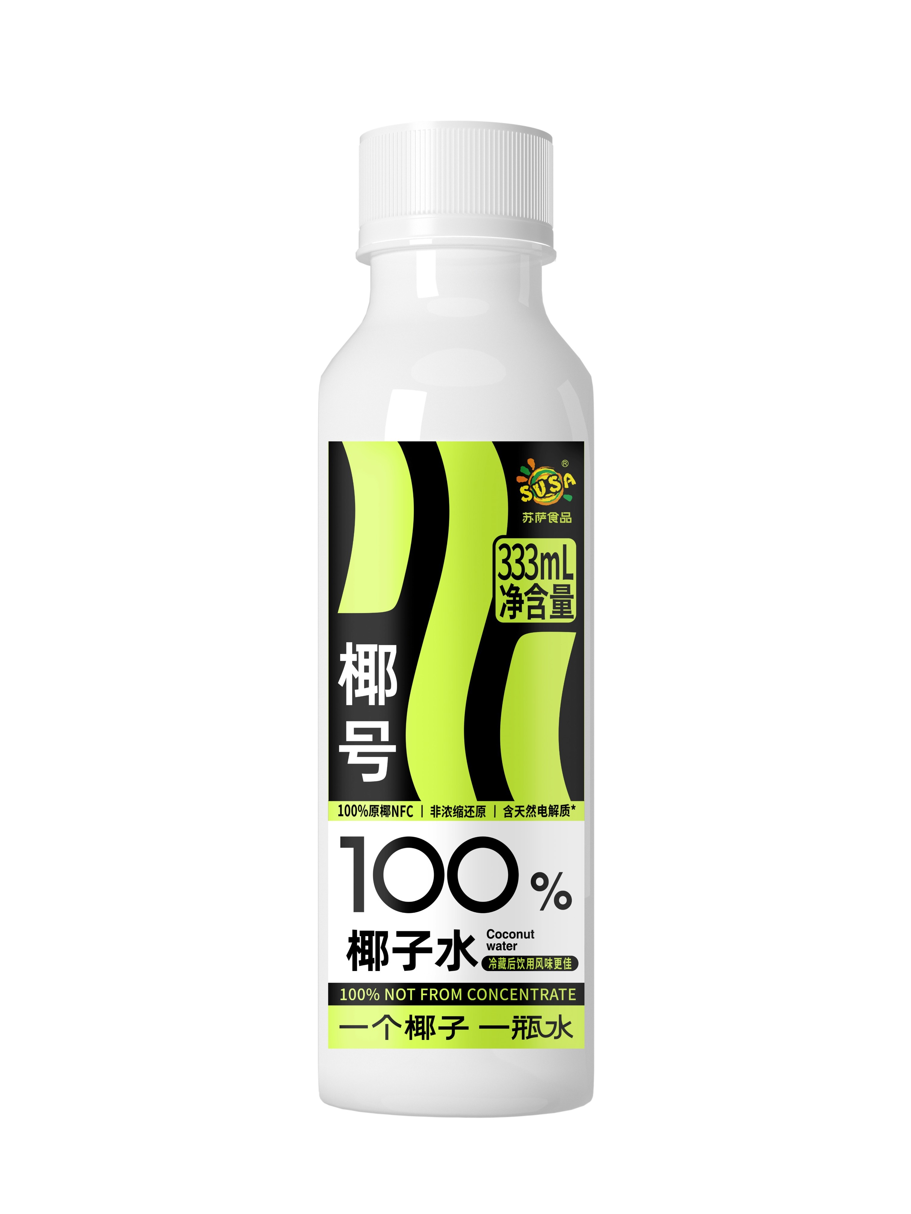苏萨椰号椰子水 333ml