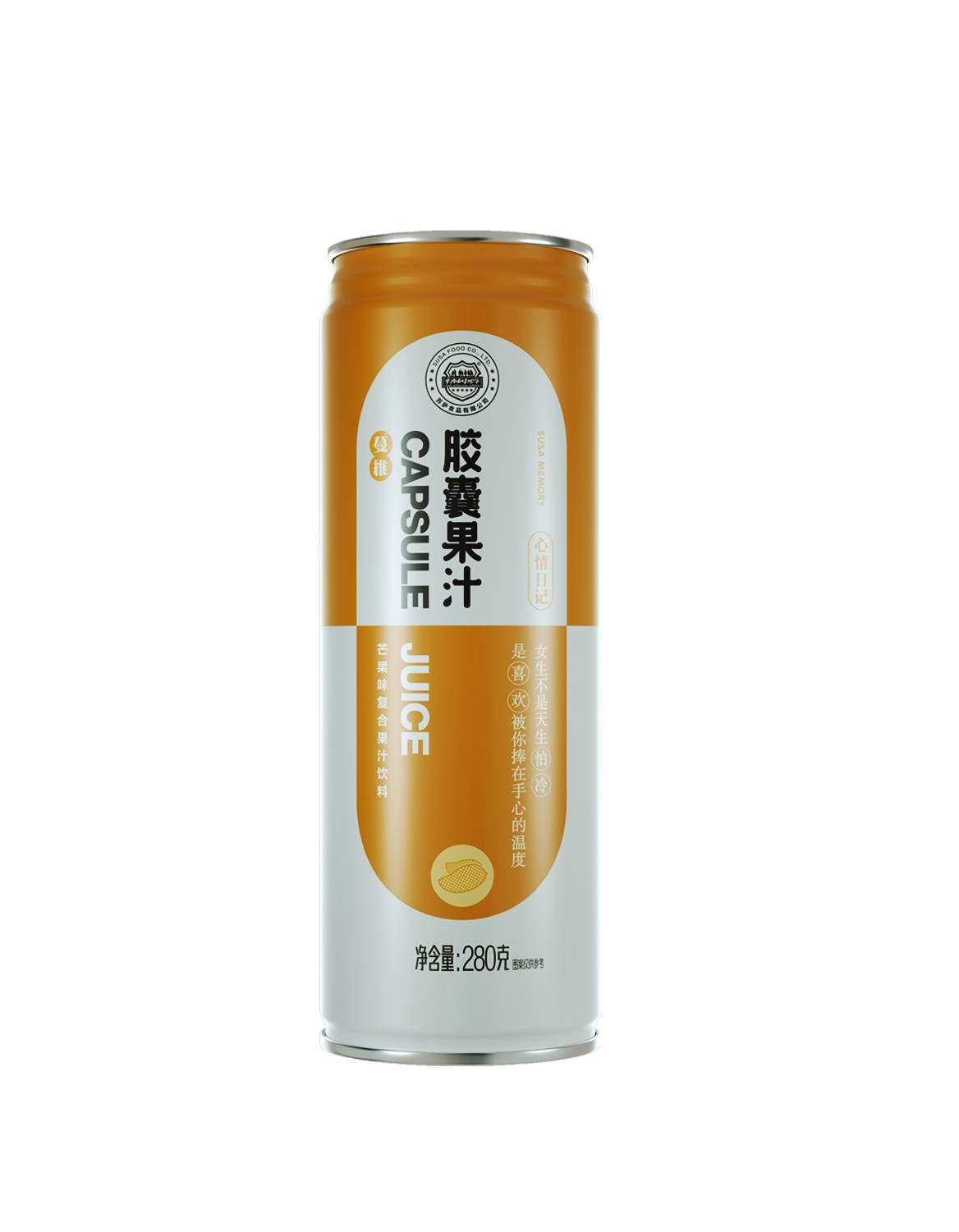 胶囊果汁芒果味280克