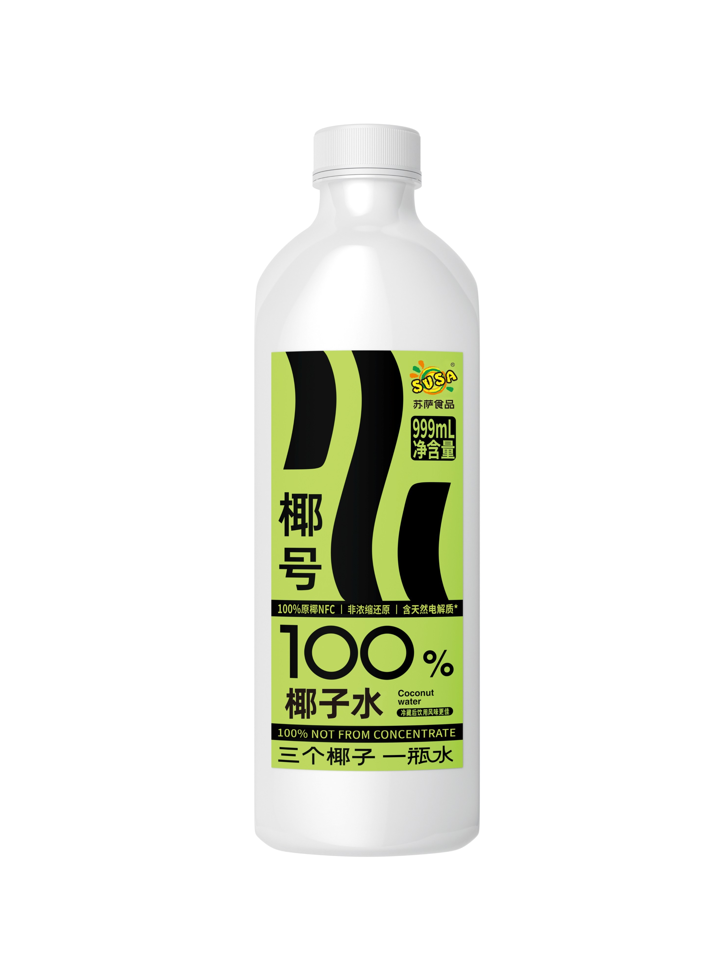 苏萨椰号椰子水 999ml