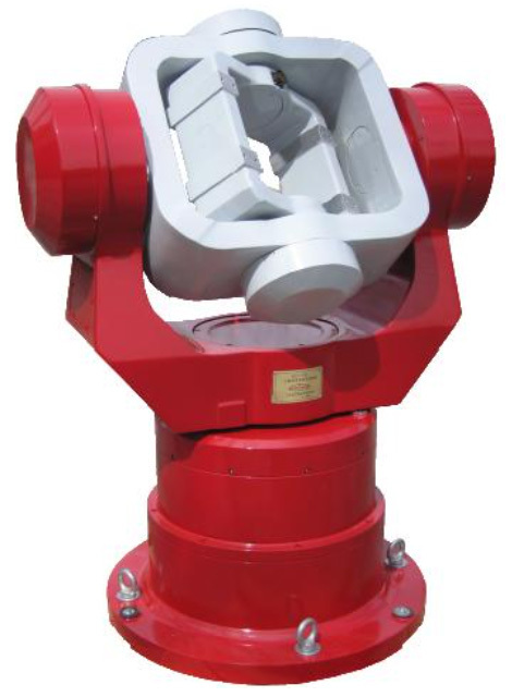 Three-axis testing turntable