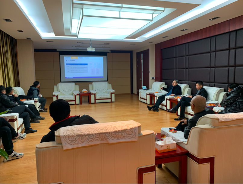 华中科技大学李院长一行至南通力威开展如皋市项目对接洽谈会