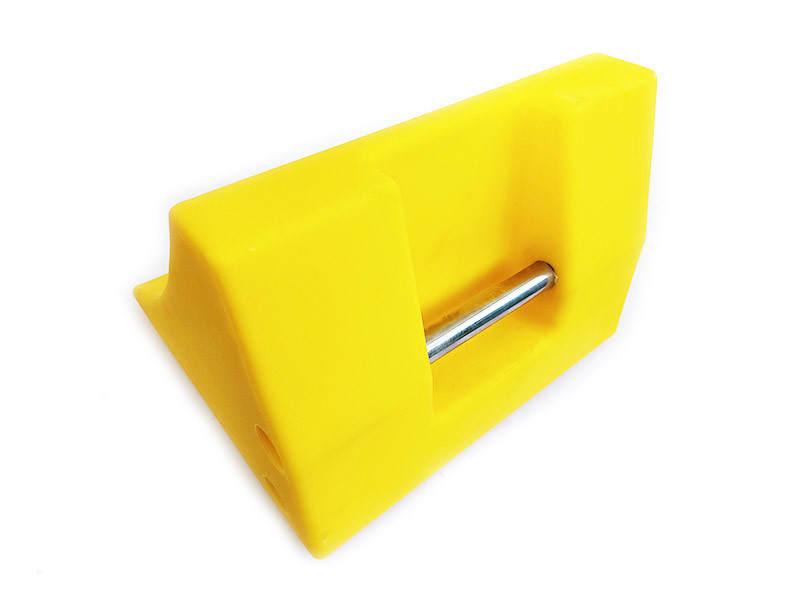 Urethane Wheel Chock-15"x15.12"x11.02" / 381mmx384mmx280mm