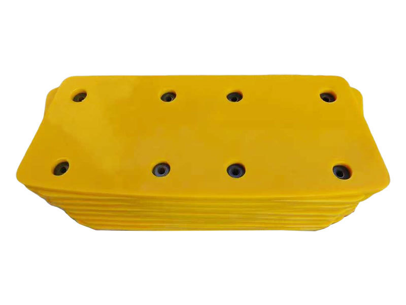 Urethane Cushion Block with Inner Metal Parts-21.65"*3.93"*0.78" / 550mm*100mm*20mm