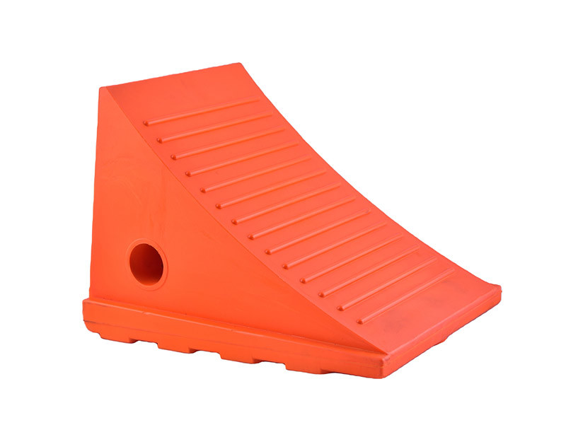 Urethane Wheel Chock-11.30"x8.82"x8.11"  / 287mmx224mmx206mm