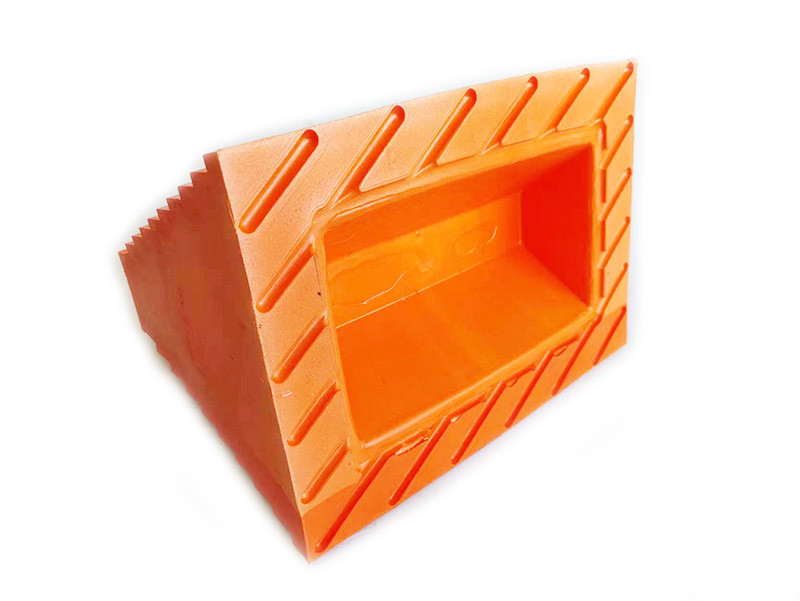 Urethane Wheel Chock-11.02"x7.87"x7.09" / 280mmx200mmx180mm