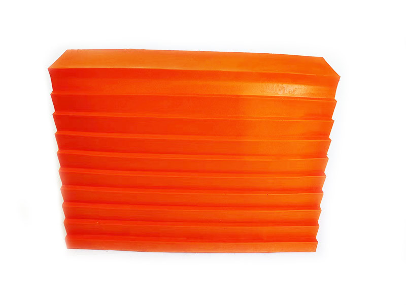 Urethane Wheel Chock-11.02"x7.87"x7.09" / 280mmx200mmx180mm