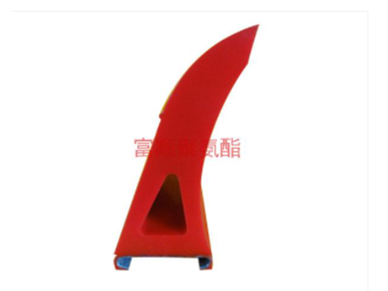 Urethane Scraper with Metal mounting-5.90"x6.81"x3.26" / 150mmx173mmx83mm