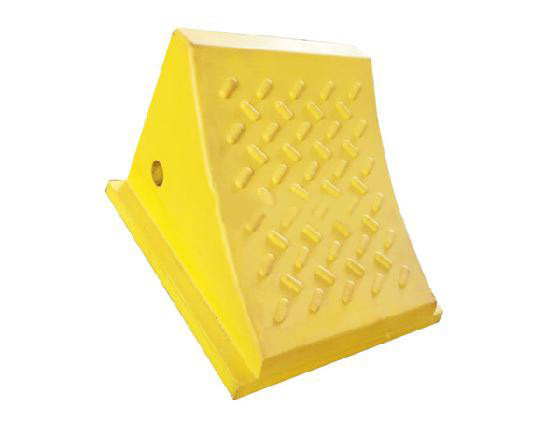 Urethane Wheel Chock-8.07"x7.87"x5.79" / 205mmx200mmx147mm